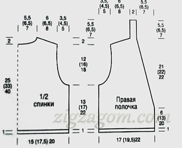 Выкройка жилета для костюма Гнома Выкройка жилета для костюма Гнома