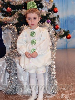 Костюм Снеговика своими руками