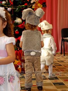 Новогодний костюм Зайчика для мальчика